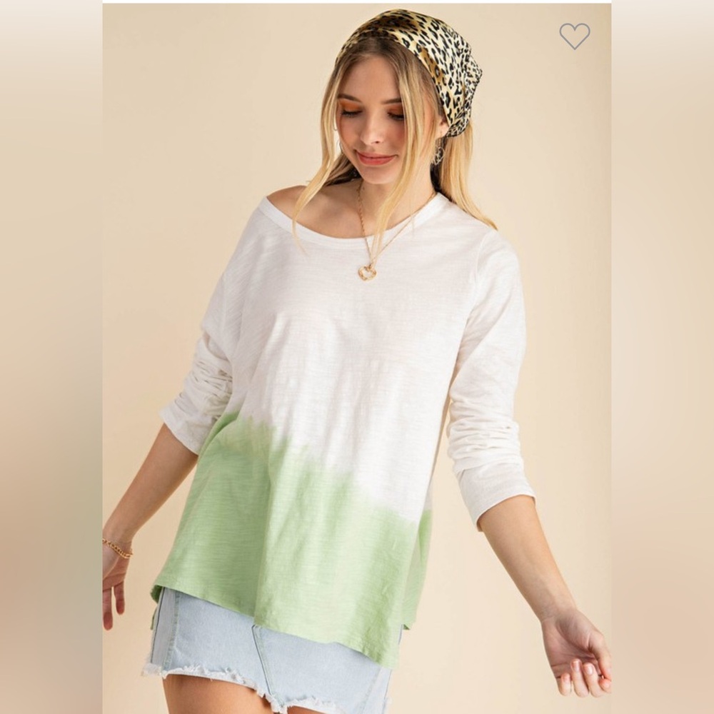 The Anna Dip Dye Top